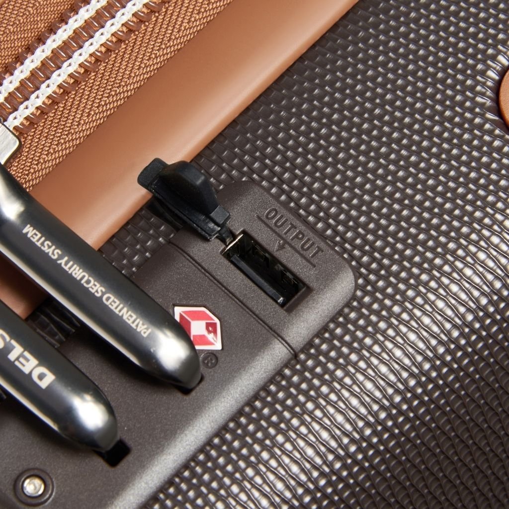 Delsey Chatelet Air 2.0 55cm Carry On Luggage - Chocolate - Love Luggage