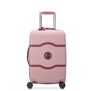 Delsey Chatelet Air 2.0 55cm Carry On Luggage - Pink - Love Luggage
