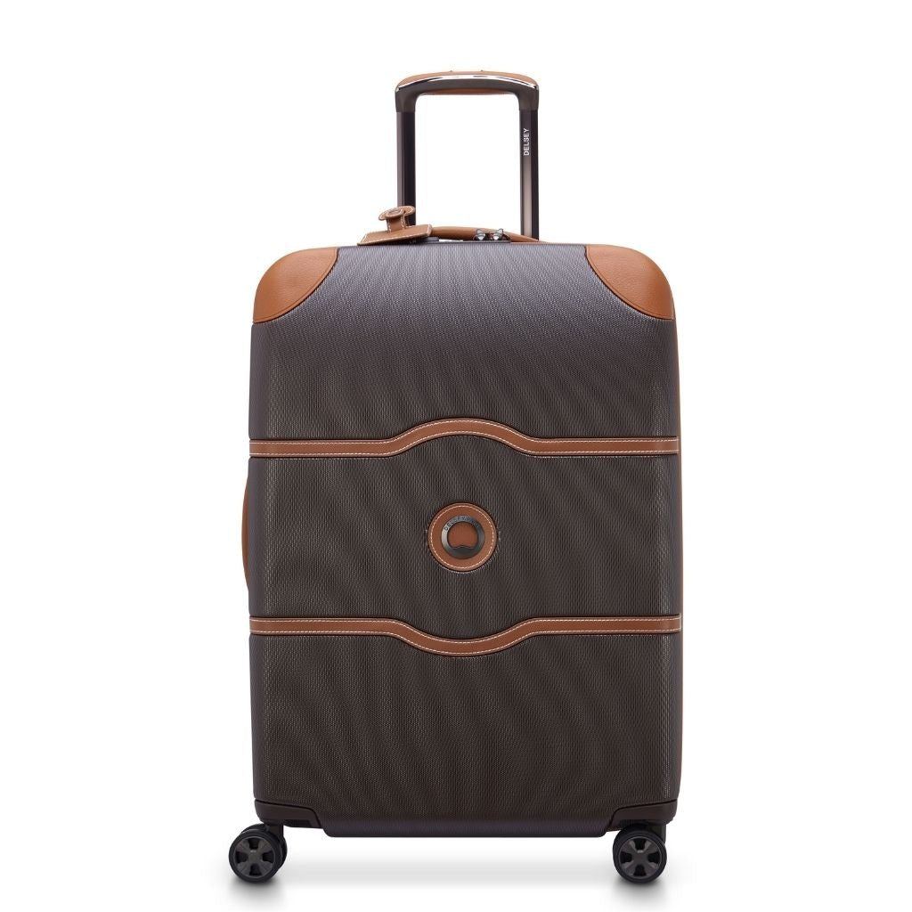 Delsey Chatelet Air 2.0 66cm Medium Luggage - Chocolate - Love Luggage