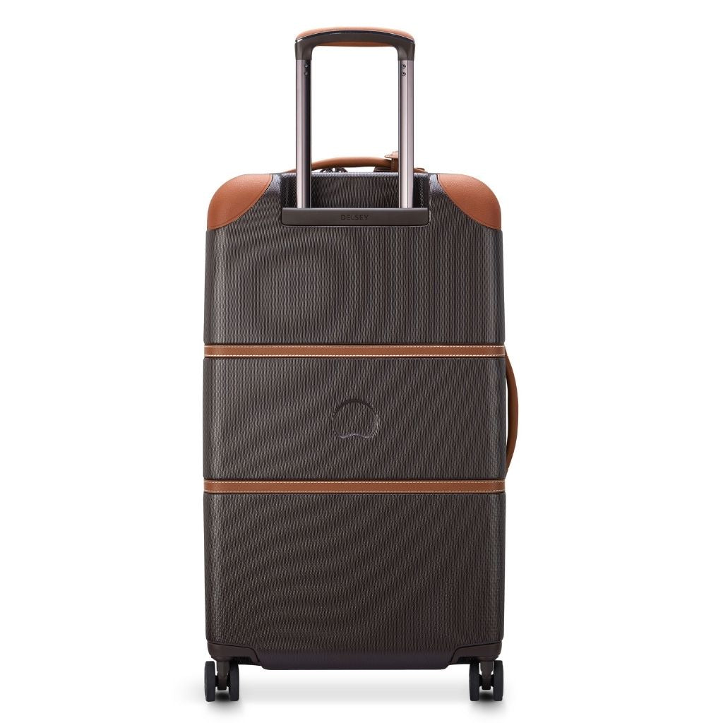Delsey Chatelet Air 2.0 73cm Luggage Trunk - Chocolate - Love Luggage