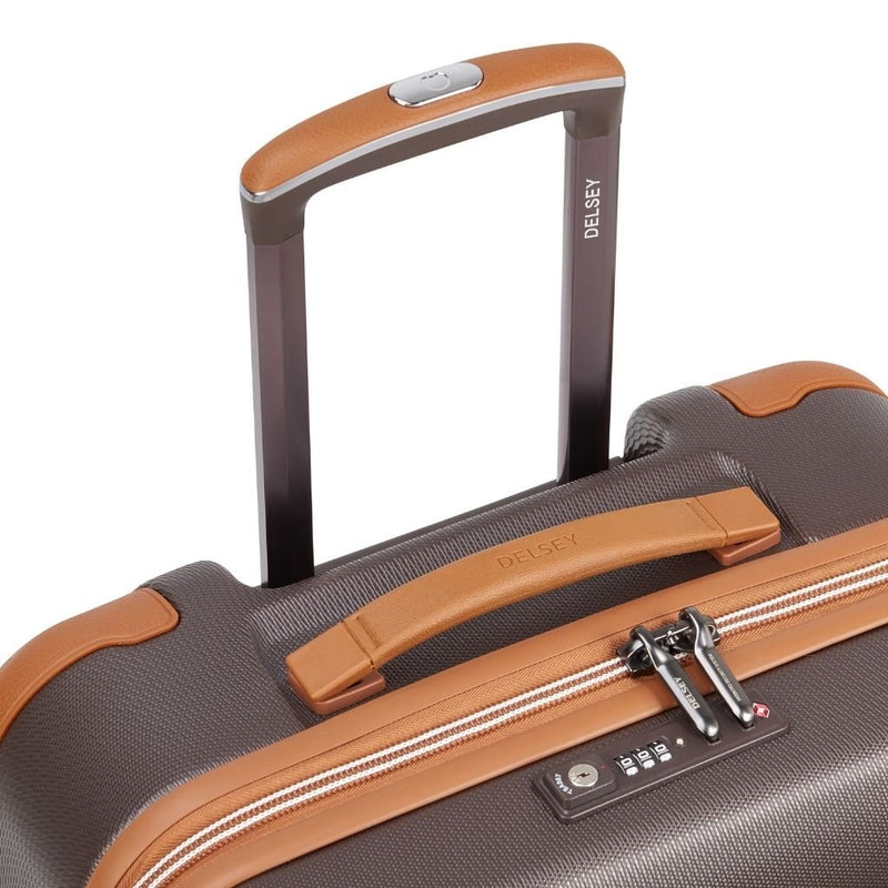 Delsey Chatelet Air 2.0 76cm Large Luggage - Chocolate - Love Luggage