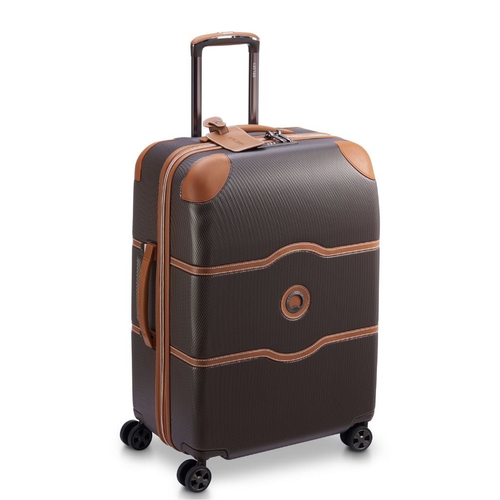 Delsey Chatelet Air 2.0 76cm Large Luggage - Chocolate - Love Luggage
