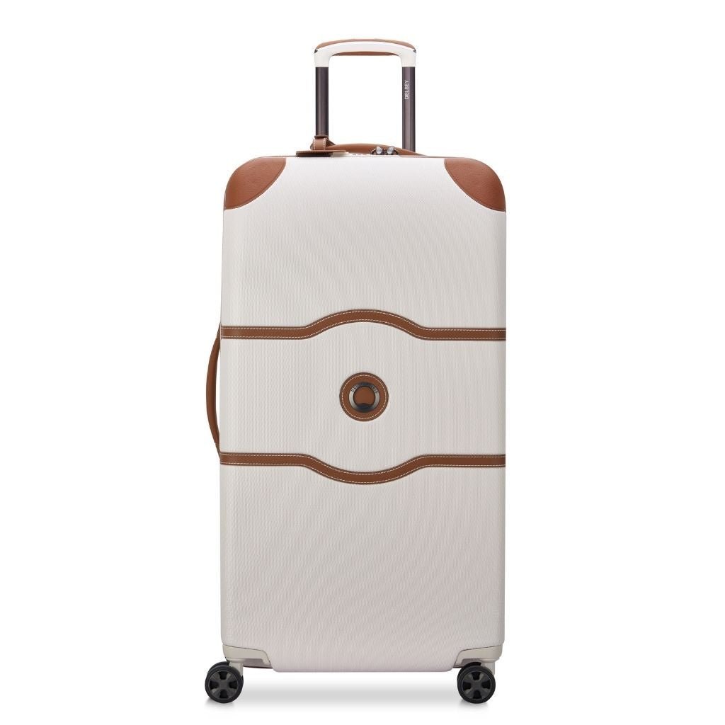 Delsey Chatelet Air 2.0 80cm Large Luggage Trunk - Angora - Love Luggage