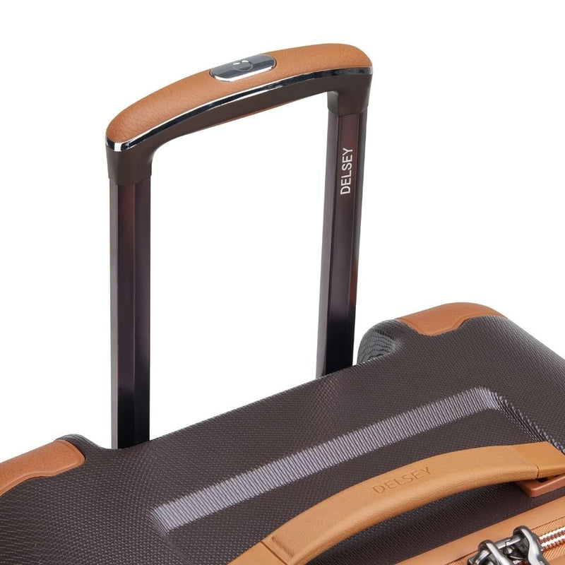 Delsey Chatelet Air 2.0 80cm Large Luggage Trunk - Chocolate - Love Luggage