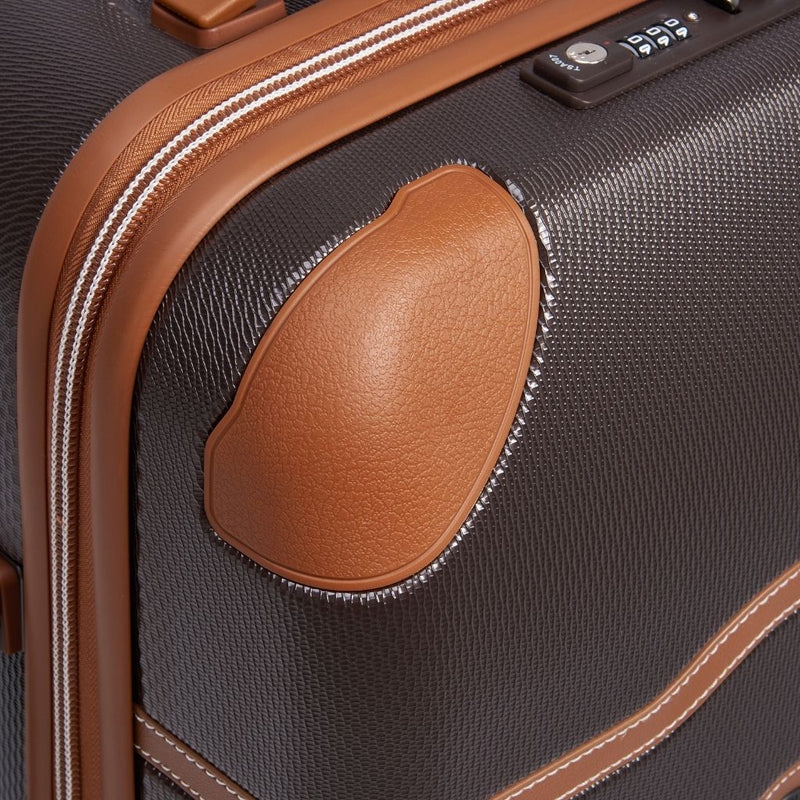 Delsey Chatelet Air 2.0 80cm Large Luggage Trunk - Chocolate - Love Luggage