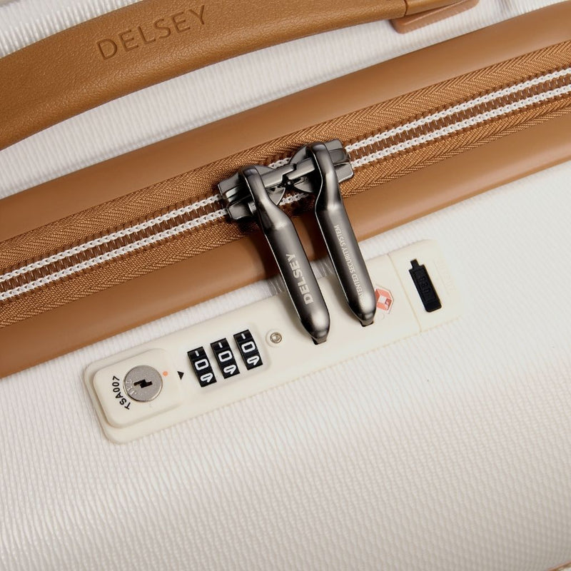 Delsey Chatelet Air 2.0 Set - 3 Piece Hardsided Luggage - Angora - Love Luggage