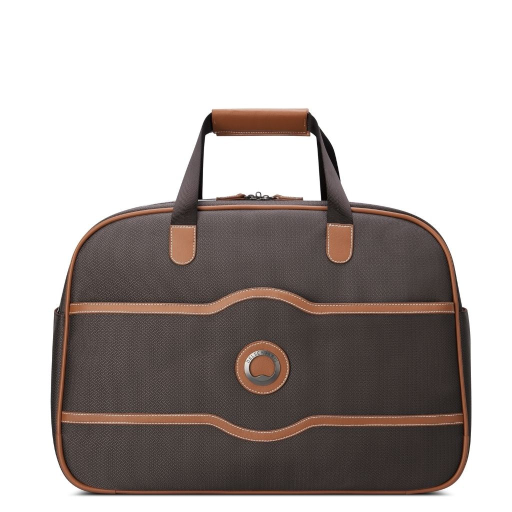 Delsey Chatelet Air 2.0 Weekender Cabin Duffle Bag - Chocolate - Love Luggage
