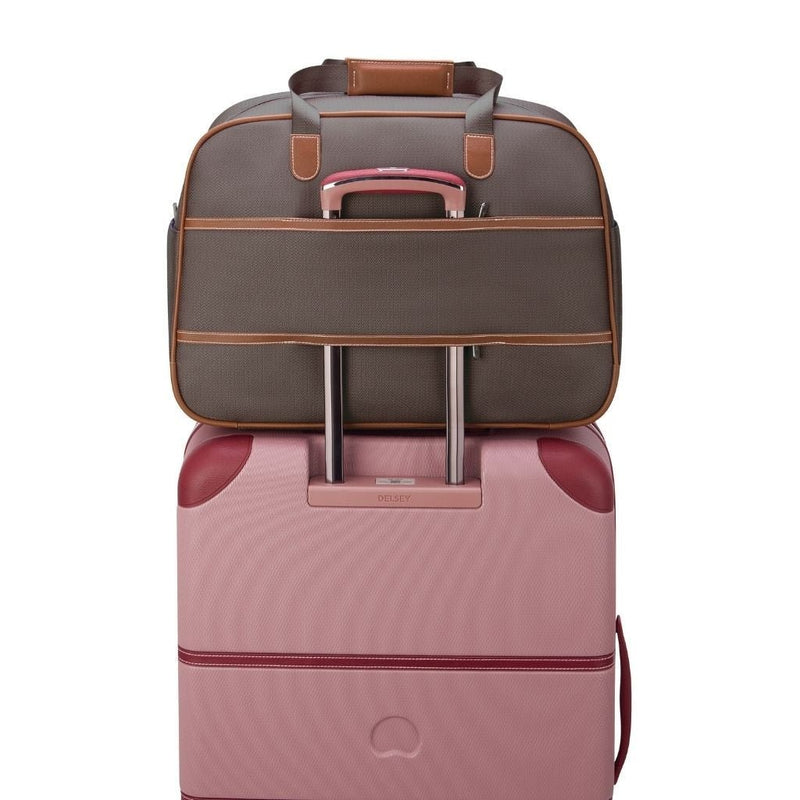 Delsey Chatelet Air 2.0 Weekender Cabin Duffle Bag - Chocolate - Love Luggage