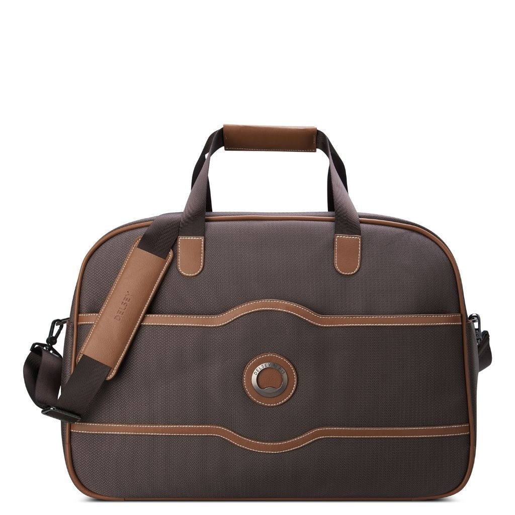 Delsey Chatelet Air 2.0 Weekender Cabin Duffle Bag - Chocolate - Love Luggage