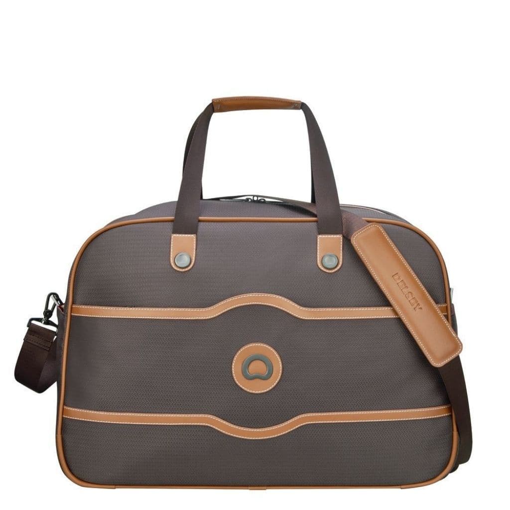 Delsey Chatelet Soft Air Cabin Duffle Bag - Chocolate - Love Luggage