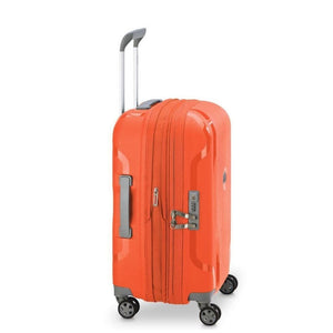 Delsey Clavel 55cm Carry On Luggage - Tangerine - Love Luggage