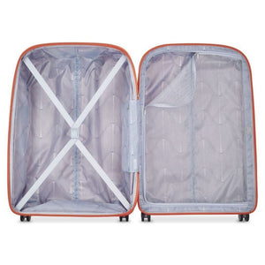 Delsey Clavel 76cm Medium Hardsided Spinner Luggage - Tangerine - Love Luggage