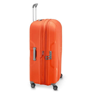 Delsey Clavel 82cm Large Hardsided Spinner Luggage - Tangerine - Love Luggage