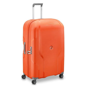 Delsey Clavel 82cm Large Hardsided Spinner Luggage - Tangerine - Love Luggage