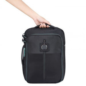 Delsey Daily's 14” Laptop Backpack - Black/Blue - Love Luggage