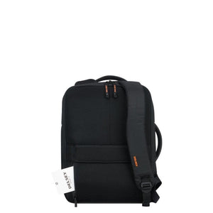 Delsey Daily's 15.6” Laptop Backpack - Black/Orange - Love Luggage
