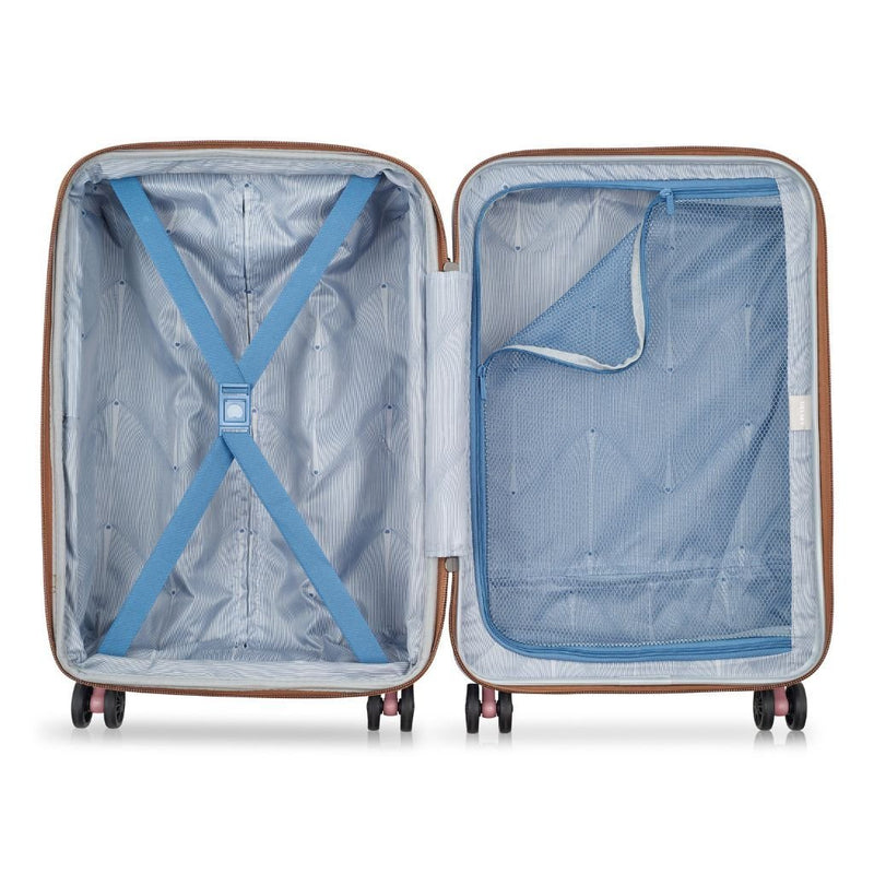 Delsey Freestyle 55cm Carry On Luggage - Peony - Love Luggage