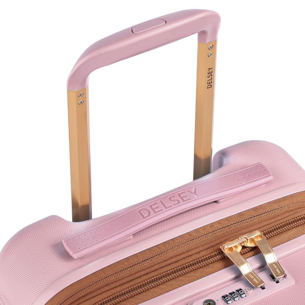 Delsey Freestyle 70cm Medium Luggage - Pink - Love Luggage