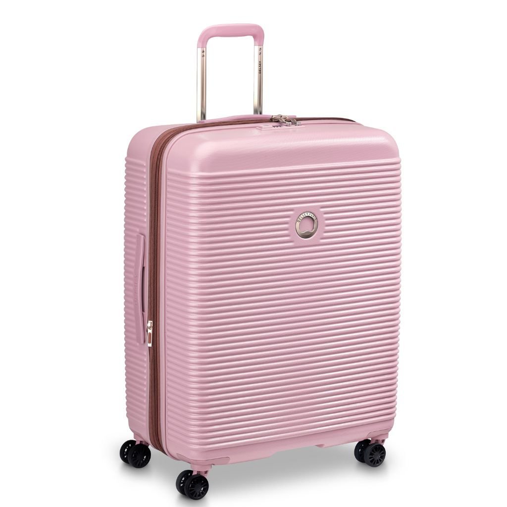 Delsey Freestyle 70cm Medium Luggage - Pink - Love Luggage