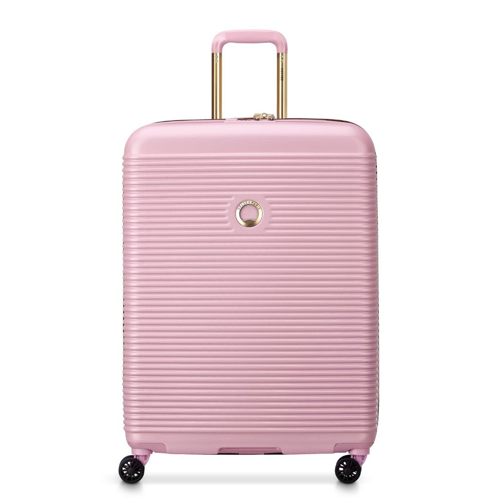 Delsey Freestyle 70cm Medium Luggage - Pink - Love Luggage