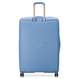 Delsey Freestyle 82cm Large Luggage - Sky Blue - Love Luggage
