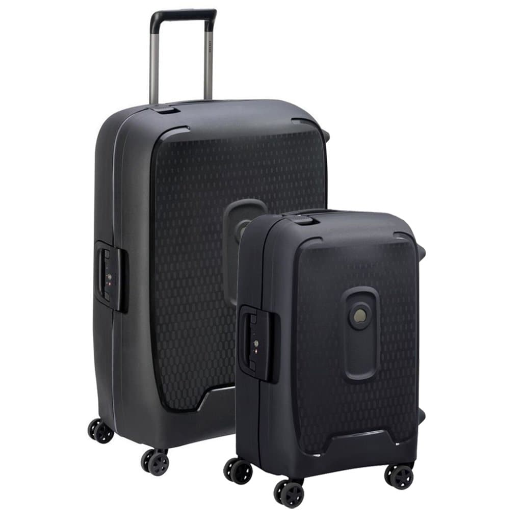 Delsey Moncey 2 PC Hardsided Luggage Duo Black