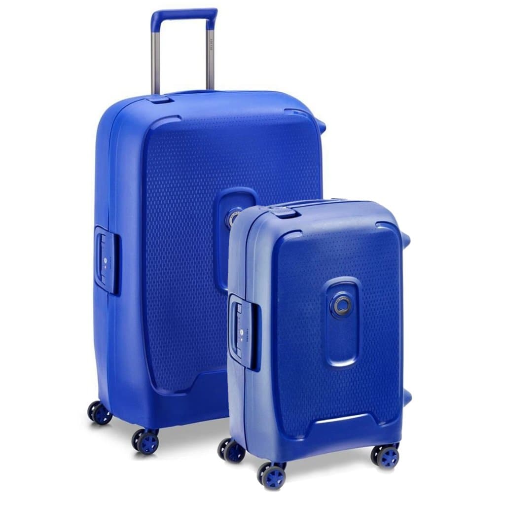 Delsey Moncey 2 PC Hardsided Luggage Duo - Navy - Love Luggage
