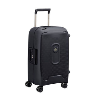Delsey Moncey 55cm Carry On Hardsided Luggage Black - Love Luggage