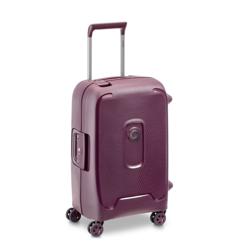 Delsey Moncey 55cm Carry On Hardsided Luggage Violet - Love Luggage
