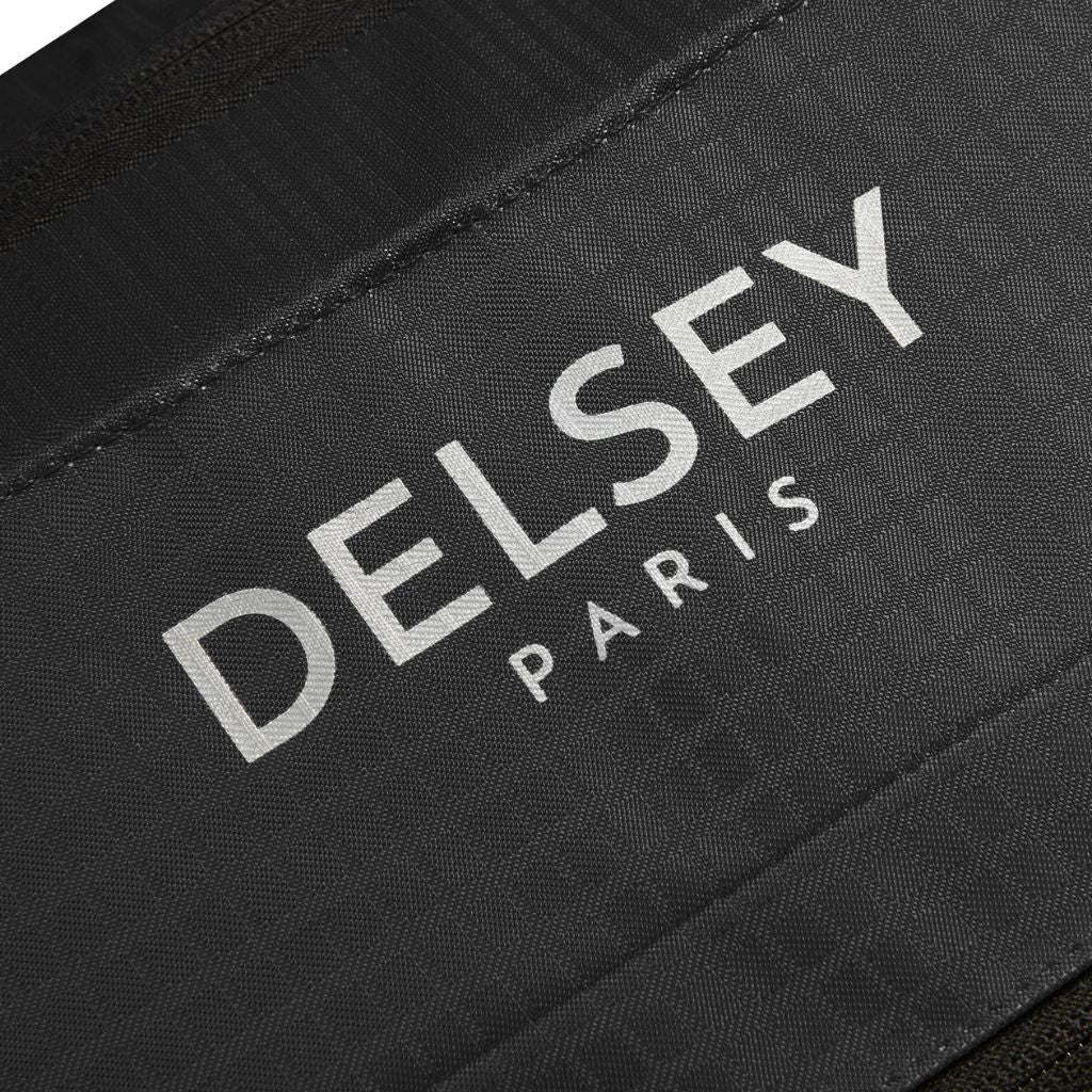 Delsey Nomade 55cm Foldable Duffle Bag Black - Love Luggage
