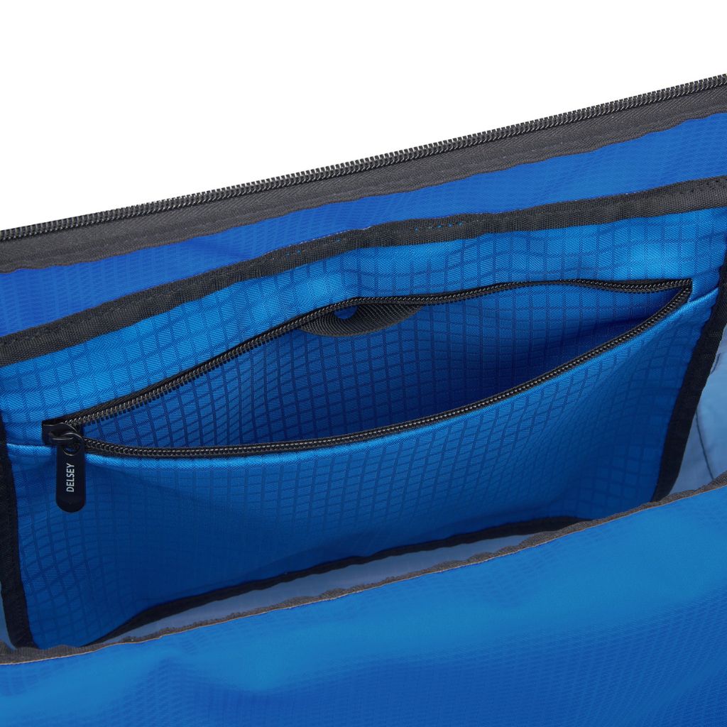 Delsey Nomade 55cm Foldable Duffle Bag Blue | Free Shipping - Love Luggage