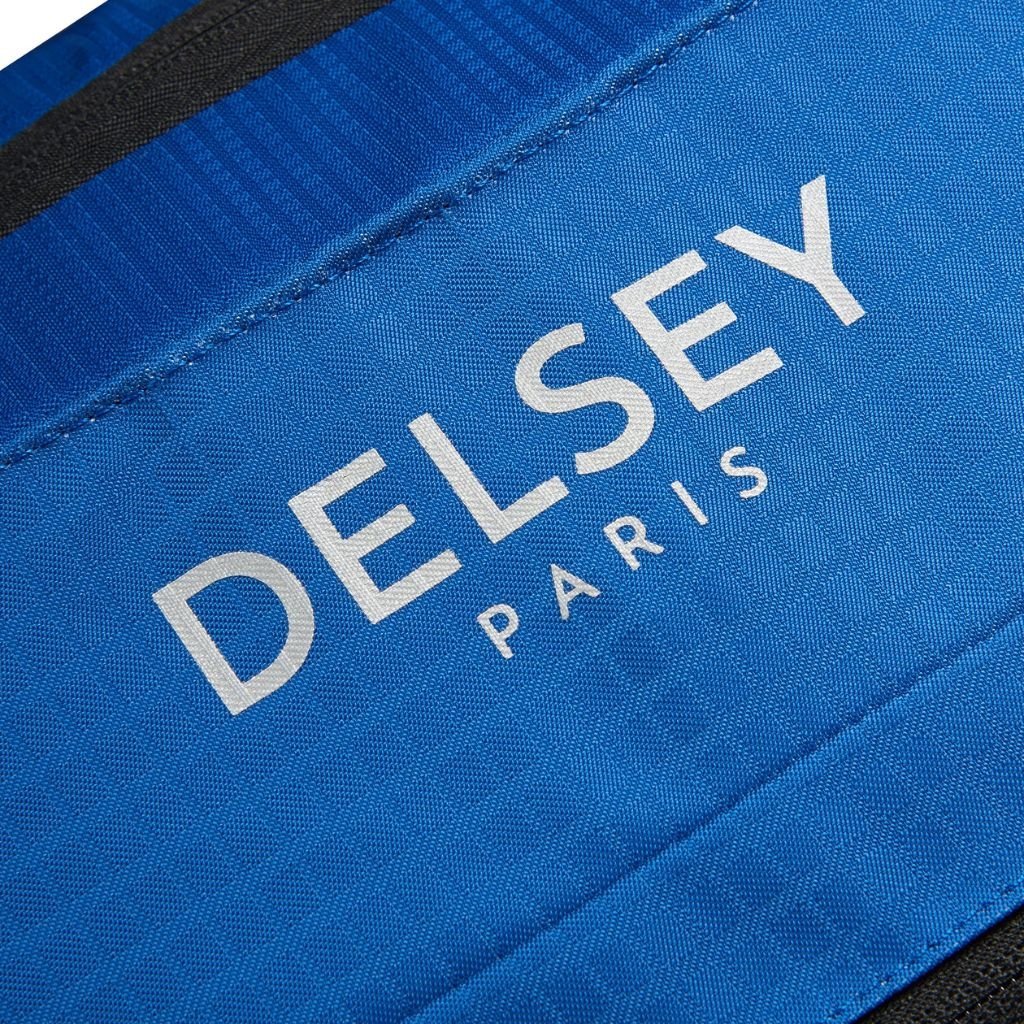 Delsey Nomade 55cm Foldable Duffle Bag Blue - Love Luggage