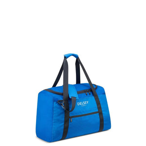 Delsey Nomade 55cm Foldable Duffle Bag Blue - Love Luggage
