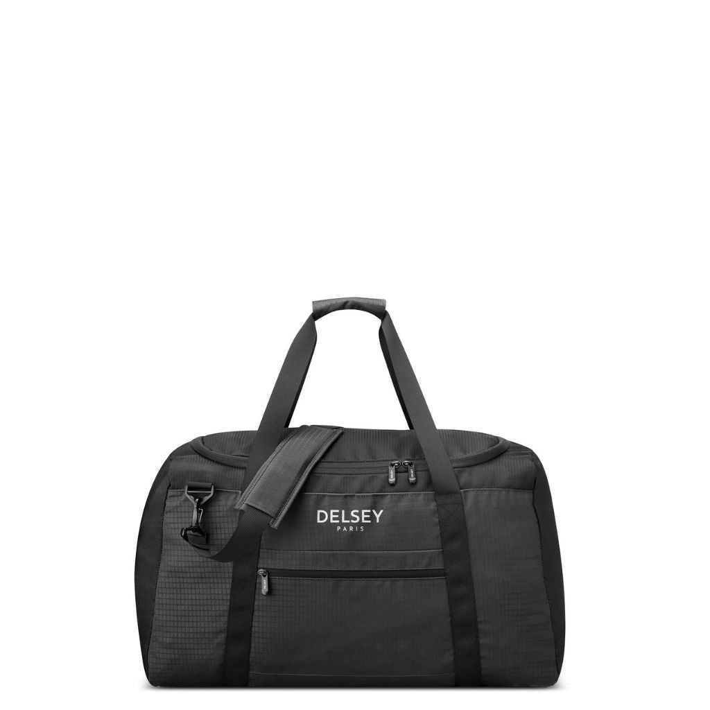 Delsey Nomade 65cm Foldable Duffle Bag Black - Love Luggage
