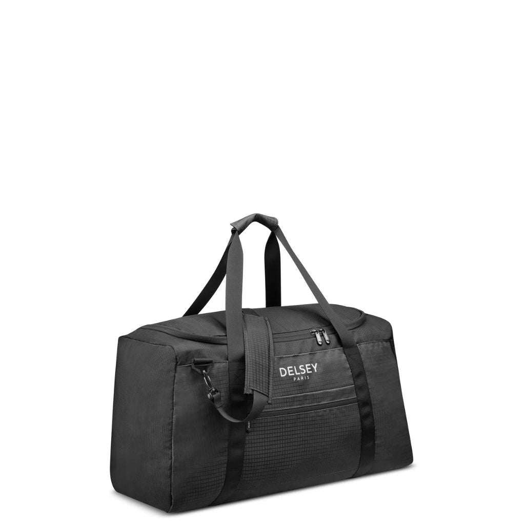 Delsey Nomade 65cm Foldable Duffle Bag Black - Love Luggage