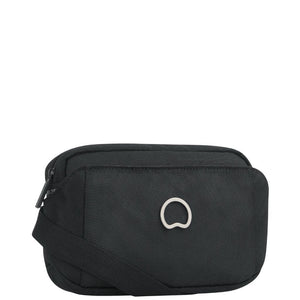 Delsey Picpus 1Cpt Shoulder/Bum Bag Black - Love Luggage
