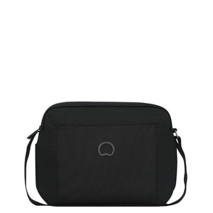Delsey Picpus 2 Cpt Horizontal Mini Bag 10.1” Tablet Black - Love Luggage