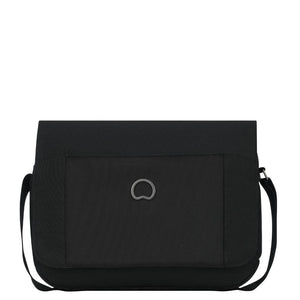 Delsey Picpus Messenger Bag 12.9" Tablet - Black - Love Luggage