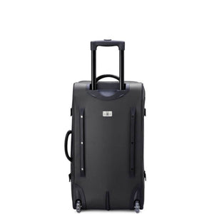 Delsey Raspail Trolley Duffle Medium 64cm Luggage - Black - Love Luggage