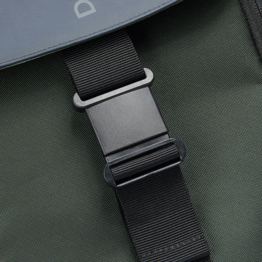 Delsey Securflap Business 15" Laptop Backpack Army - Love Luggage