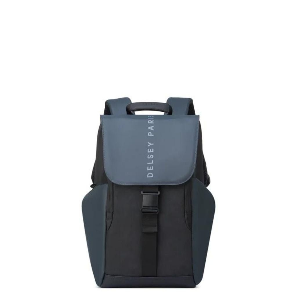 Delsey Securflap Business 15" Laptop Backpack Black - Love Luggage