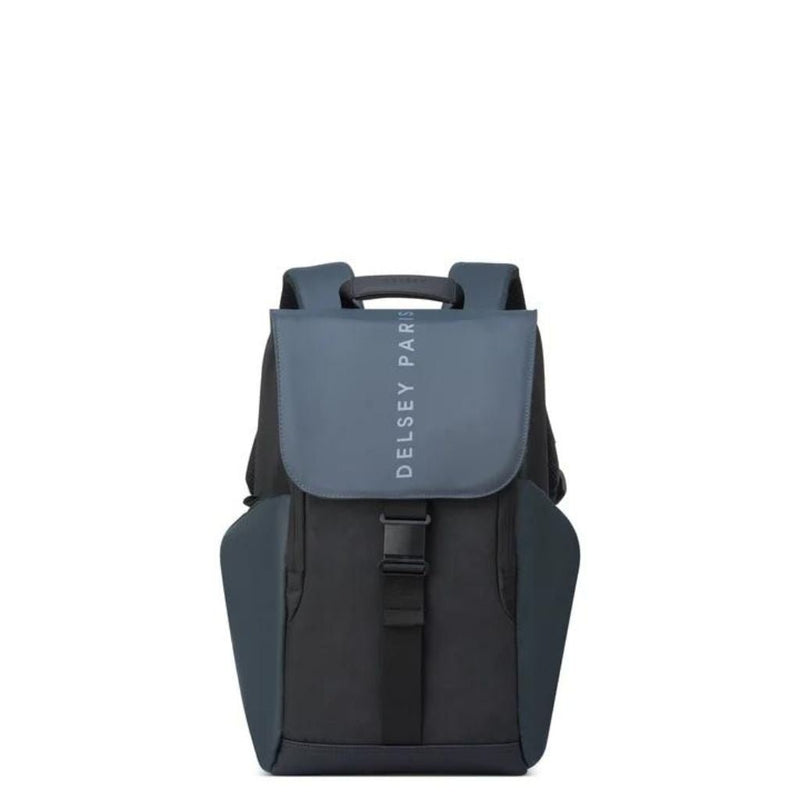 Delsey Securflap Business 15" Laptop Backpack Black - Love Luggage