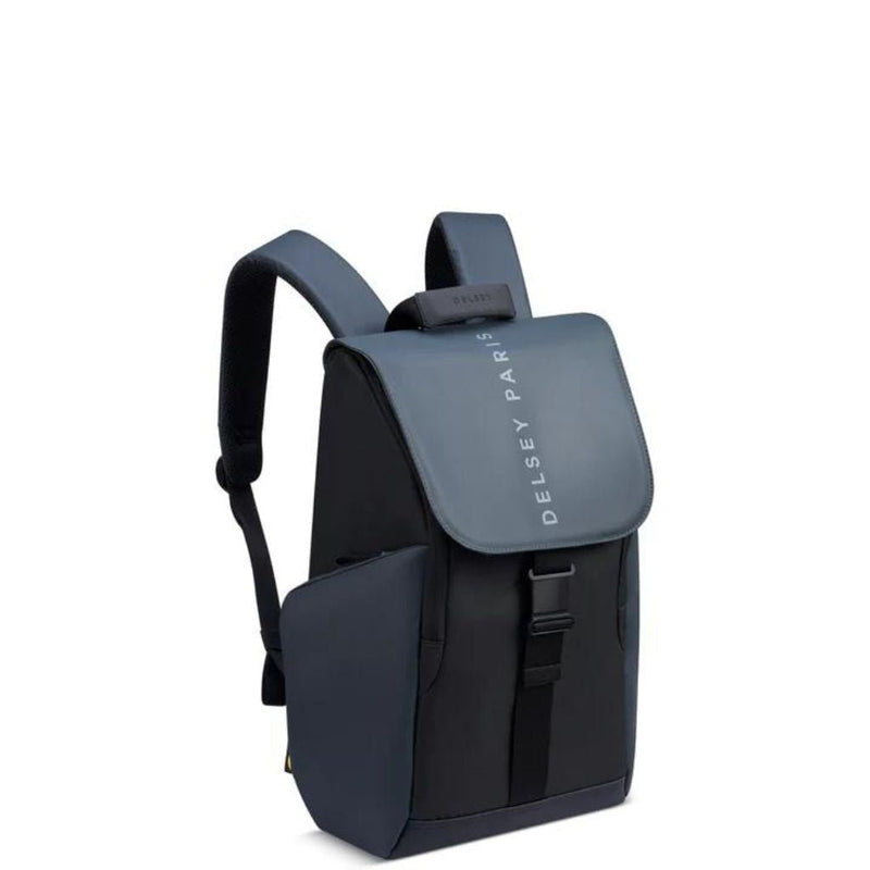 Delsey Securflap Business 15" Laptop Backpack Black - Love Luggage