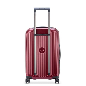 Delsey Securitime ZIP 55cm Carry On Luggage - Red - Love Luggage