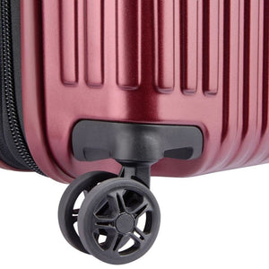 Delsey Securitime ZIP 55cm Carry On Luggage - Red - Love Luggage