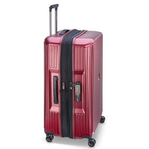 Delsey Securitime ZIP 68cm Medium Luggage - Red - Love Luggage