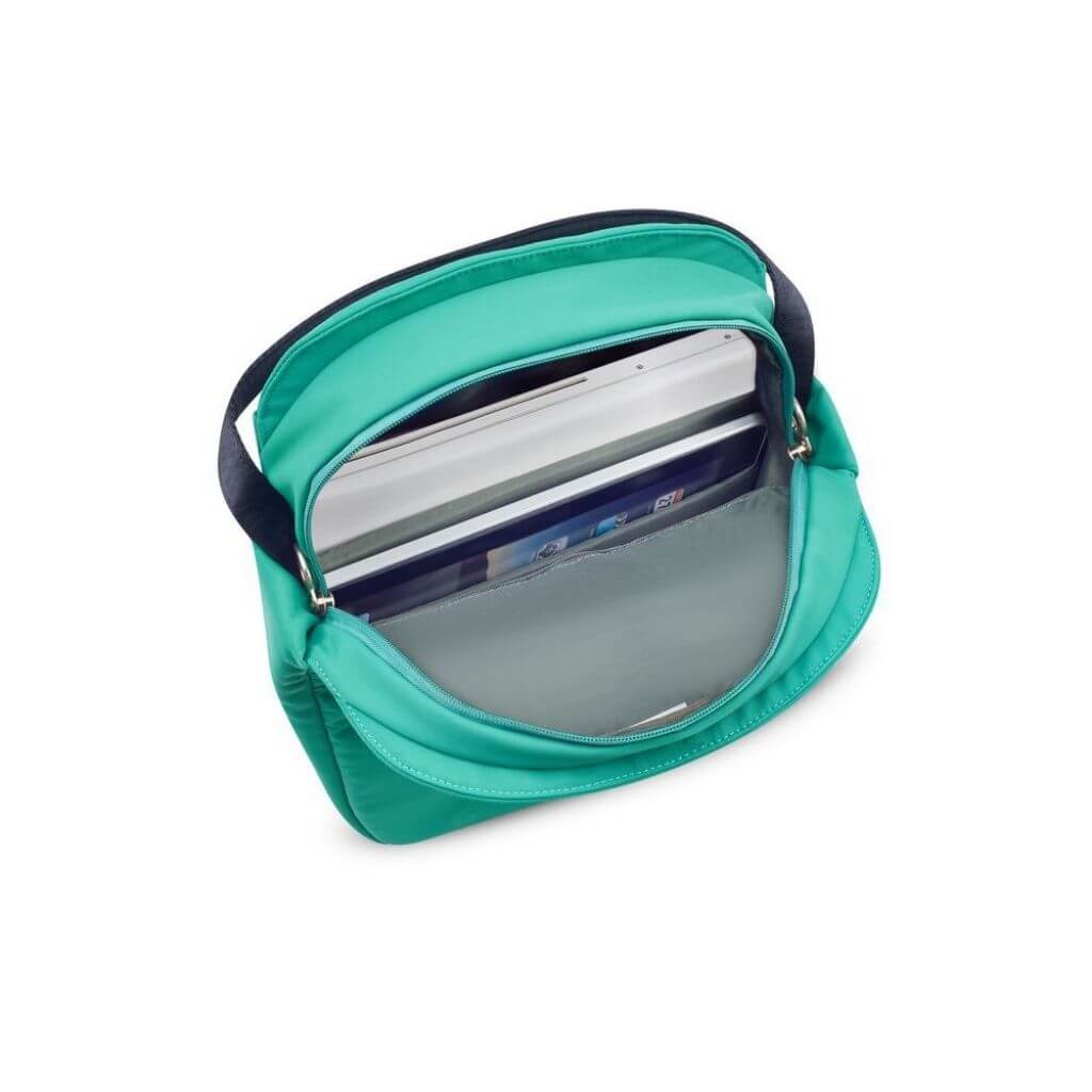 Delsey Securstyle 13.3” Laptop Backpack Mint On Sale Free