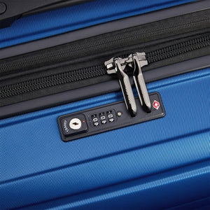 Delsey Shadow 75cm Expandable Large Luggage - Blue - Love Luggage