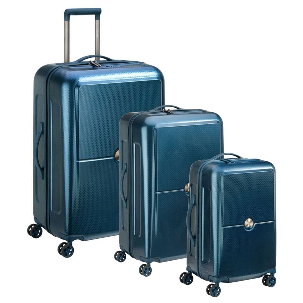Delsey Turenne 3 PC Hardsided Luggage Set - Nightblue - Love Luggage