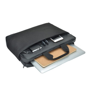 Evol 15.6″ Byron Shoulder Laptop Brief - Black - Love Luggage
